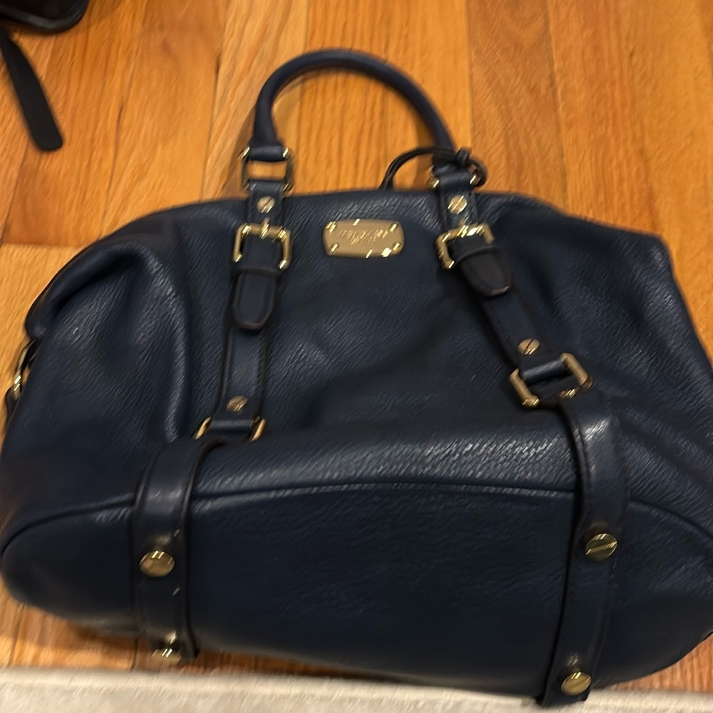 Blue MK purse